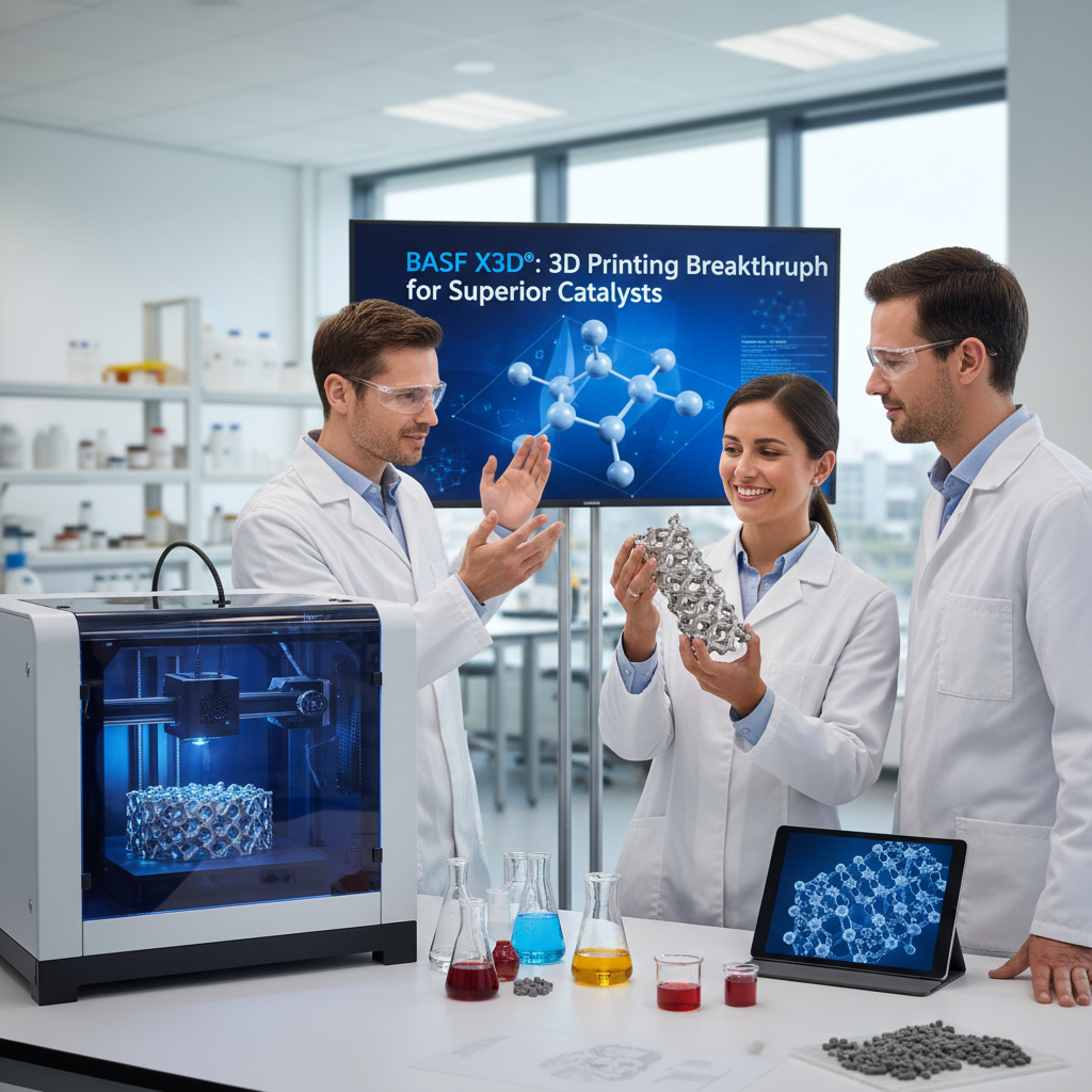 BASF Revolutionizes Catalyst Manufacturing with X3D® Technology