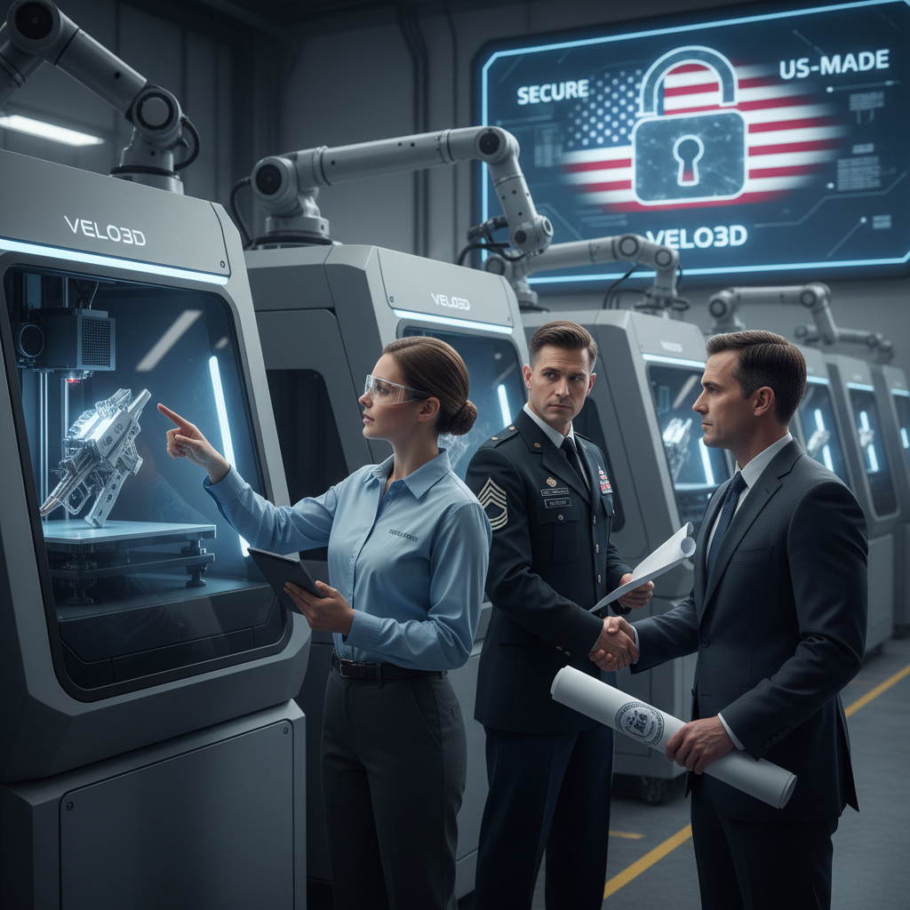 Velo3D Secures Landmark DoD Contract for 3D Printing Innovation