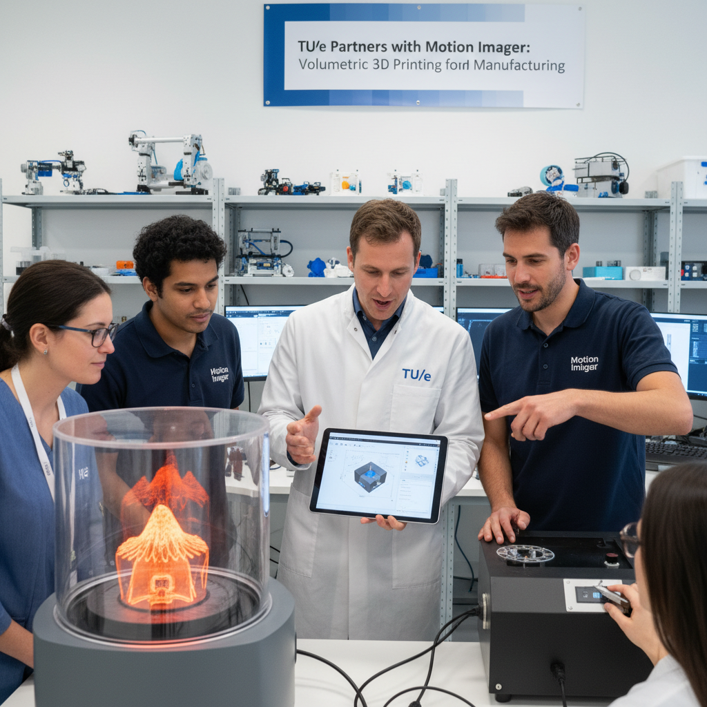 TU/e and Motion Imager Forge Partnership to Revolutionize Volumetric 3D Printing for Complex Manufacturing