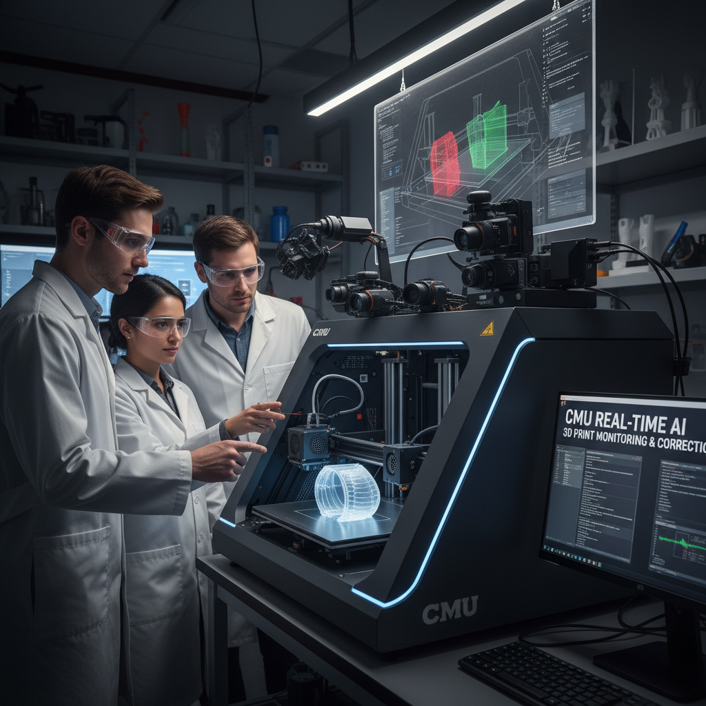 Revolutionizing 3D Printing: Carnegie Mellon Unleashes LLM-Powered Real-Time Correction