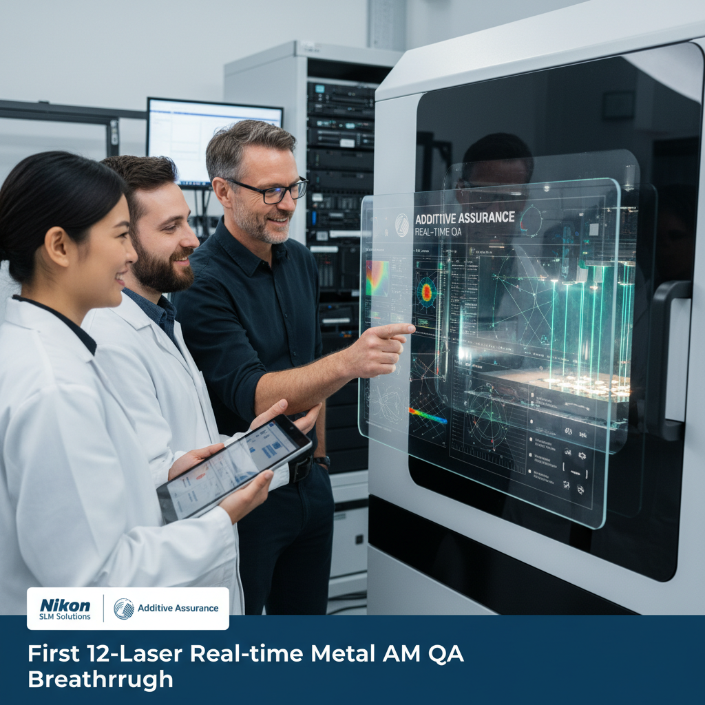 Nikon SLM Solutions and Additive Assurance Forge a New Era in Metal AM Quality