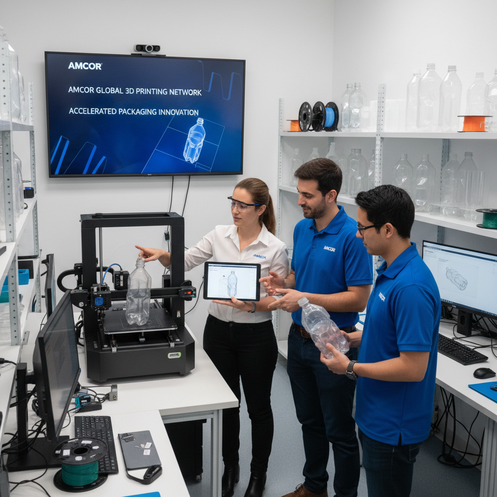 Amcor's Global 3D Printing Network: A New Era for Packaging Innovation