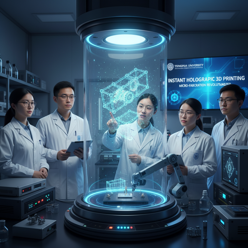 Holographic 3D Printing: Tsinghua University Unveils Lightning-Fast Millimeter-Scale Fabrication