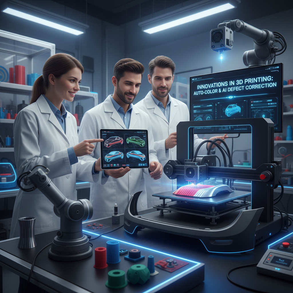 Revolutionizing 3D Printing: Creality's Multicolor Innovation & Carnegie Mellon's Real-time AI Fixes