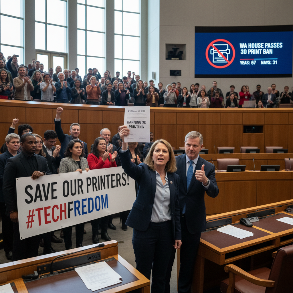Washington State Bans 3D Printing: A Landmark Legislative Move