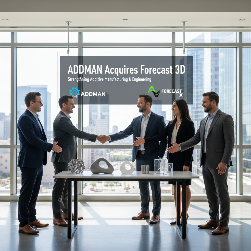 ADDMAN Acquires Forecast 3D: Reshaping the Additive Manufacturing Landscape