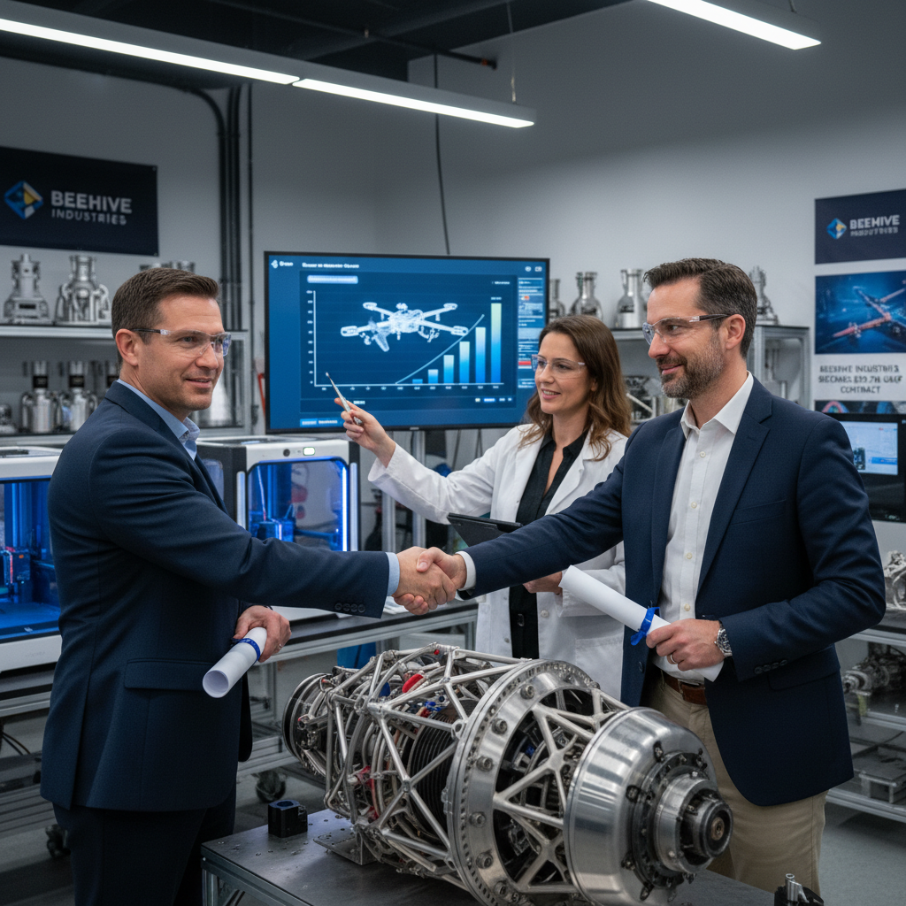 Beehive Industries Secures $29.7 Million Air Force Contract to Propel Frenzy 8 Jet Engine for UAVs